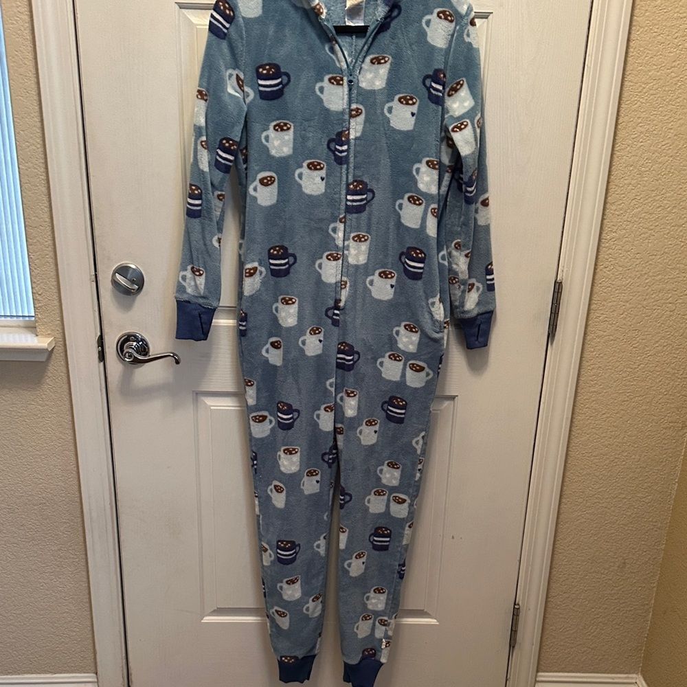 Munki Munki Cozy Blue Women’s One Piece Pajama
